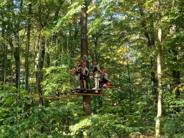 Mehr über den Artikel erfahren Ausflug in den Kletterpark
